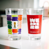 Soccer Championship Highball Glass Set