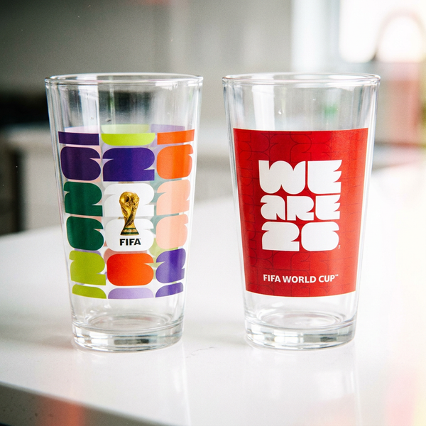 Soccer Championship Highball Glass Set